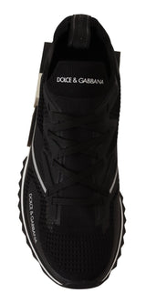 Black White SORRENTO Sport Stretch Sneakers