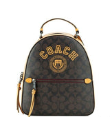 Varsity Brown Buttercup Signature Coated Canvas Jordyn Backpack