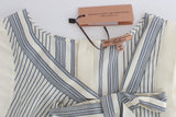 Beachwear Striped Top Blouse Shirt Bow Tank - Avaz Shop
