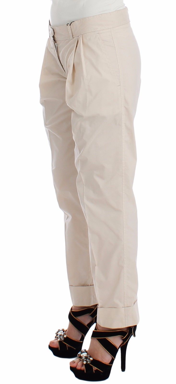 Beige Chinos Casual Dress Pants Khakis - Avaz Shop