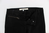 Black Cotton Slim Fit Stretch Jeans - Avaz Shop
