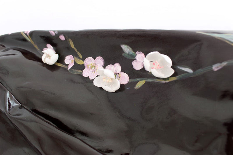 Black floral 3/4 Sleeve sheath dress - Avaz Shop