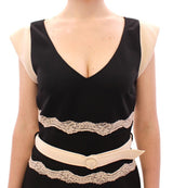Black lace sheath dress - Avaz Shop