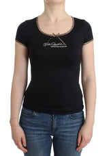 Black Nylon Top T-Shirt - Avaz Shop
