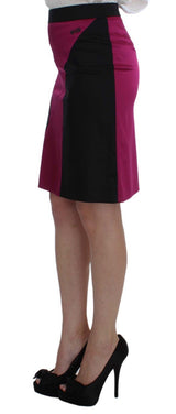 Black Pink Two Piece Suit Skirt & Blazer - Avaz Shop