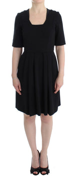 Black short sleeve venus dress - Avaz Shop
