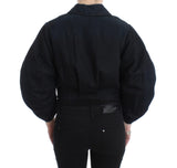 Blue Denim Jacket Coat Blazer Short 2 in 1 - Avaz Shop
