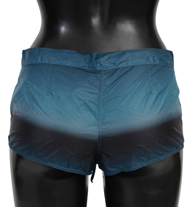 Blue Ombre Shorts Beachwear Bikini Swimsuit - Avaz Shop