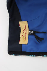 Blue pencil cotton dress - Avaz Shop