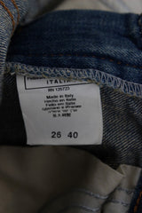 Blue Wash Cotton Slim Fit Bootcut Jeans - Avaz Shop