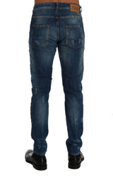Blue Wash Perth Slim Fit Jeans - Avaz Shop
