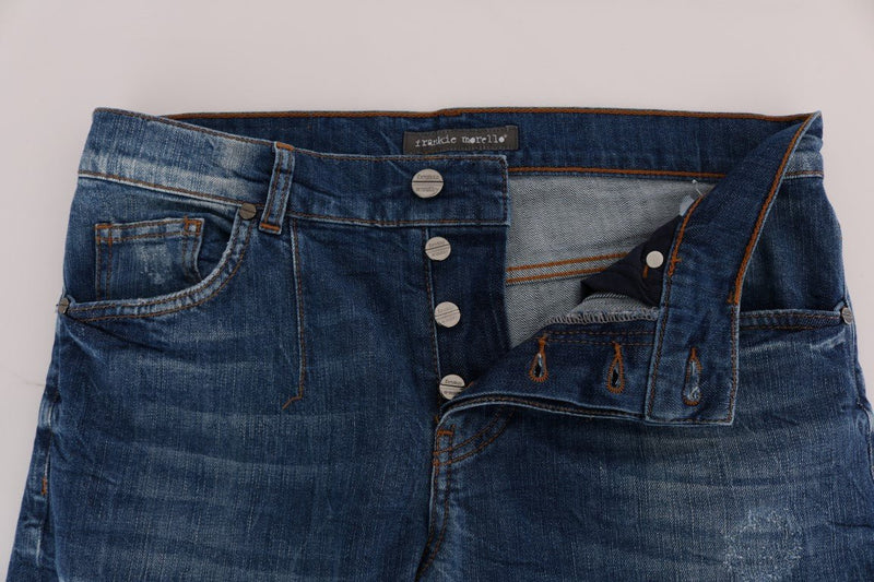 Blue Wash Perth Slim Fit Jeans - Avaz Shop