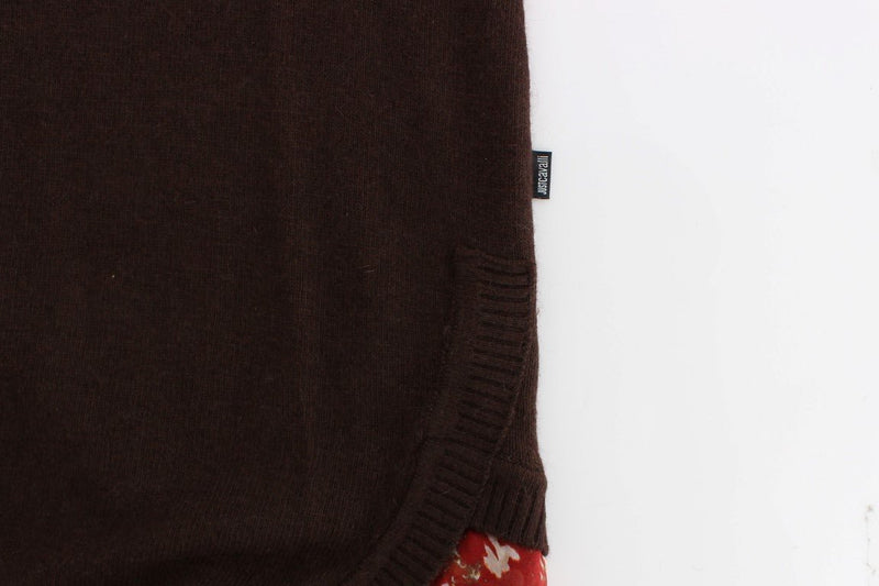 Brown crewneck sweater - Avaz Shop