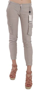 Casual Fitted Khaki Trousers Pants - Avaz Shop