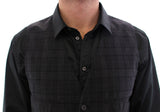 Gray Checkered Formal Dress Vest Gilet - Avaz Shop