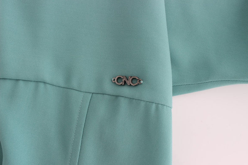 Green 3/4 sleeved sheath dress - Avaz Shop