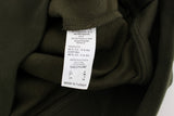 Green Cotton Stretch Half Zipper Sweater - Avaz Shop