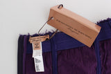 Lingerie Purple Corset Bustier Top Floral Lace - Avaz Shop
