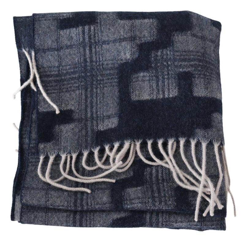 Multicolor Cashmere Knit Unisex Neck Wrap Shawl - Avaz Shop