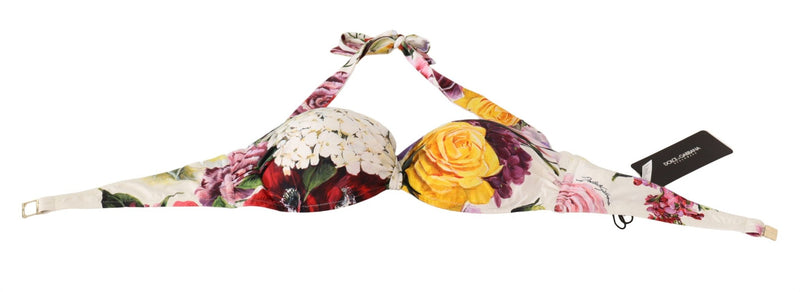 Multicolor Floral Swimsuit Bikini Top Swimwear - Avaz Shop