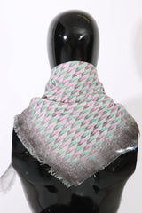 Multicolor Printed Neck Wrap Shawl Scarf - Avaz Shop