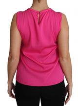 Pink Family Silk Tank Mama Blouse Top Shirt - Avaz Shop