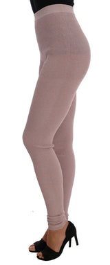 Pink Stretch Waist Tights Stockings - Avaz Shop