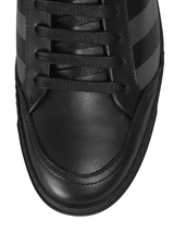 Black Calfskin Sneakers