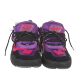 Purple Polyester Sneakers