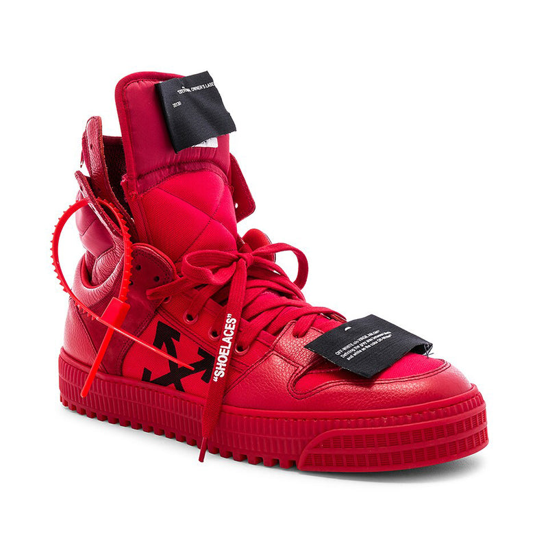 Red Calfskin Sneakers