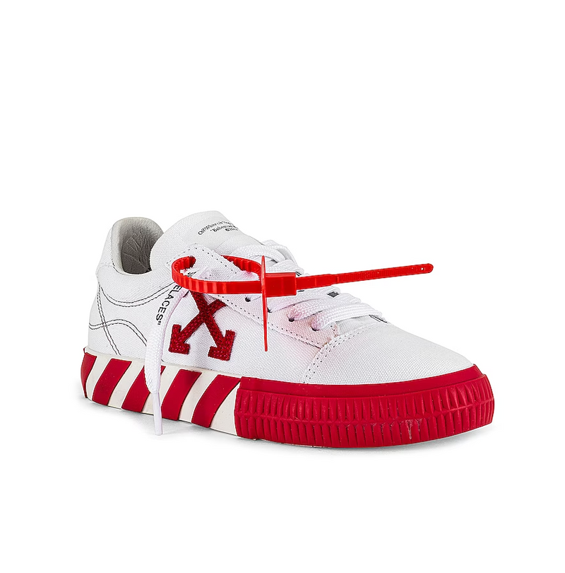 Red Cotton Sneakers