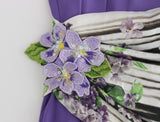 Purple longsleeved dress - Avaz Shop