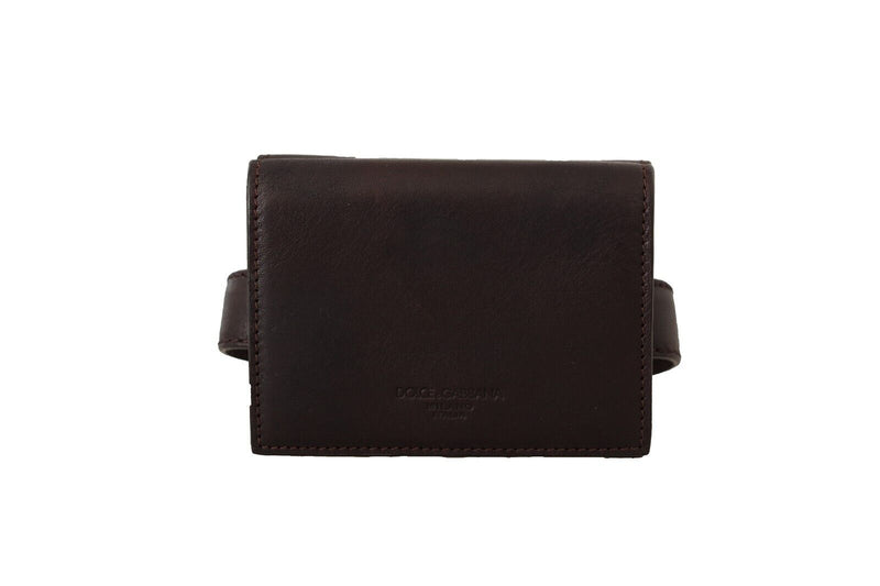 Wallet Multi Kit Brown Leather Trifold wallet