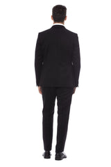 Black Cotton Suit