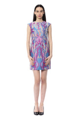 Multicolor Polyester Dress
