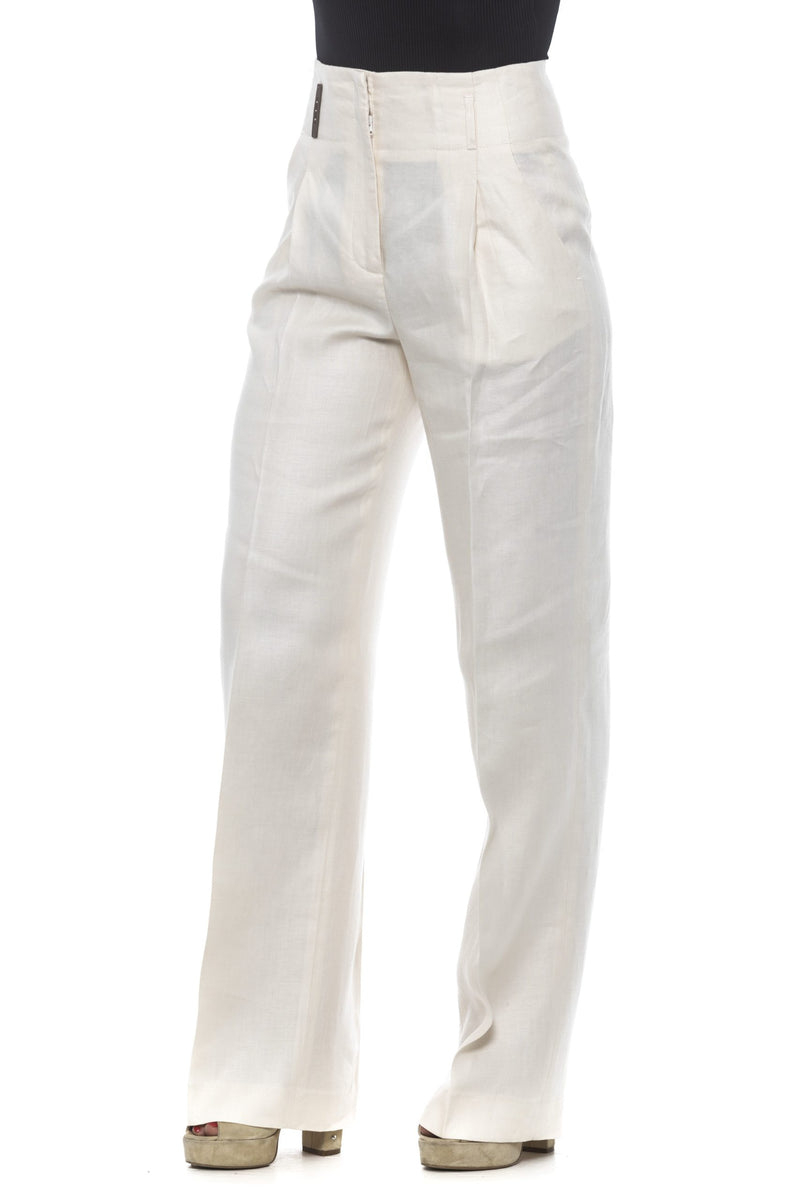 White Flax Jeans & Pant