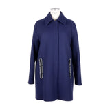 Blue Wool Jackets & Coat